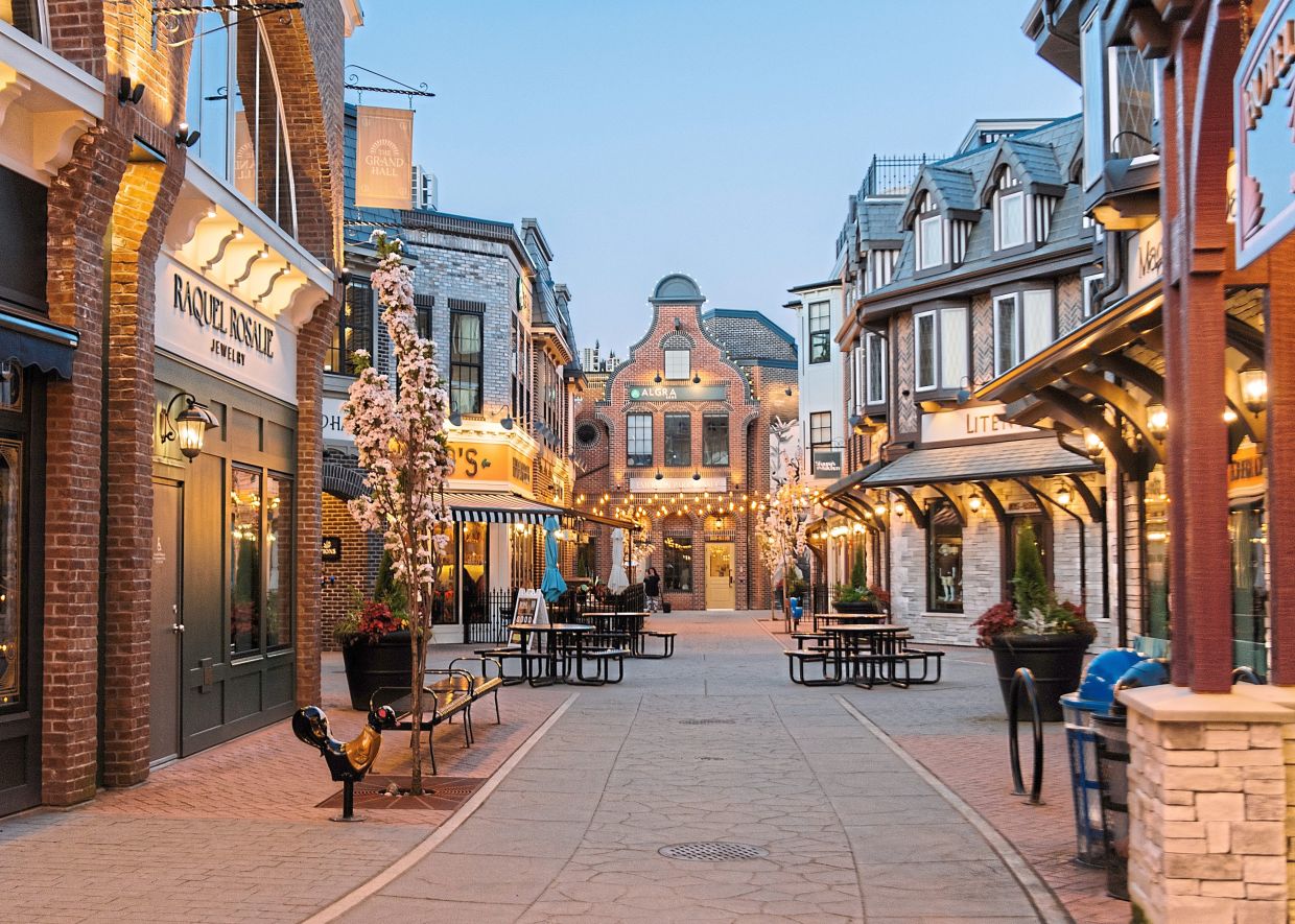 A shopping area in Chilliwack. — Alana Paterson/The New York Times