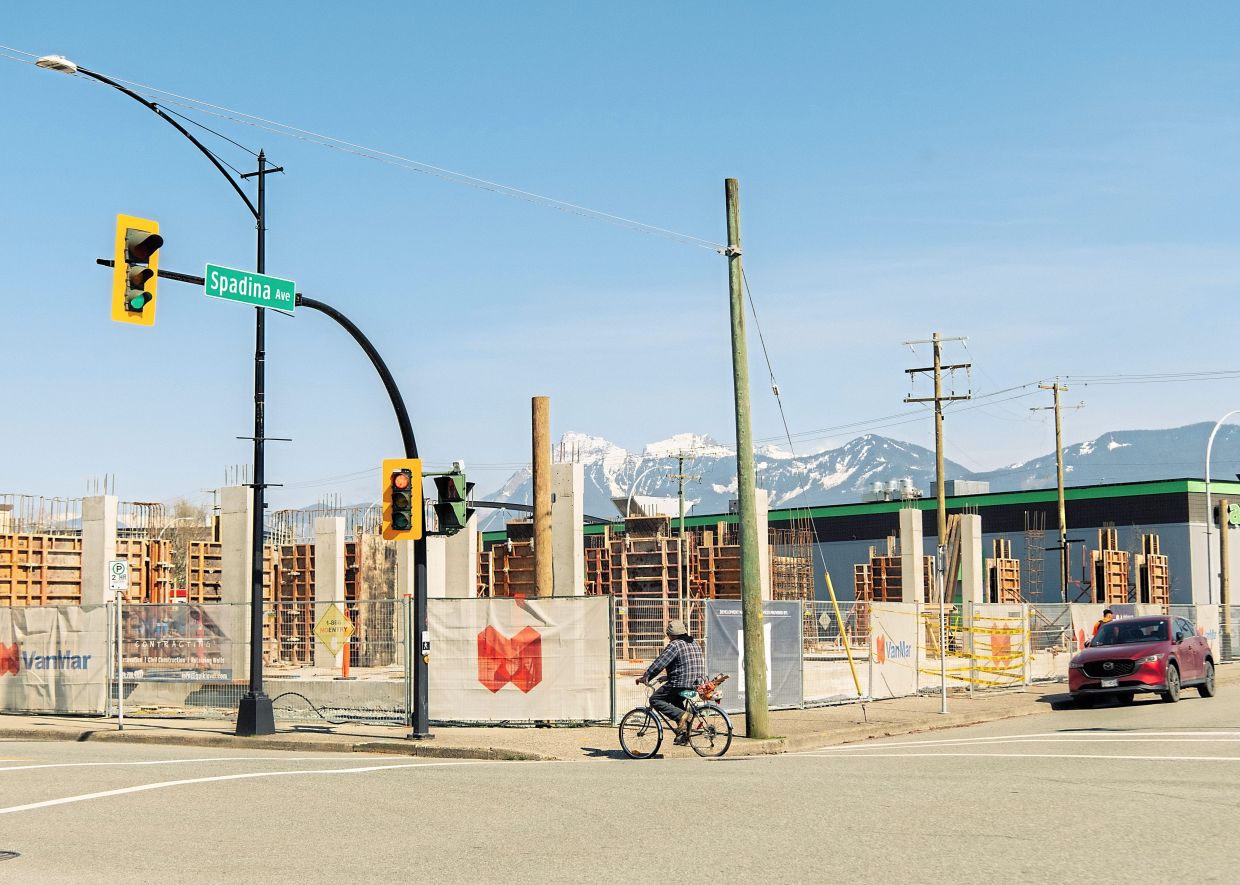 Construction in Chilliwack. — Alana Paterson/The New York Times