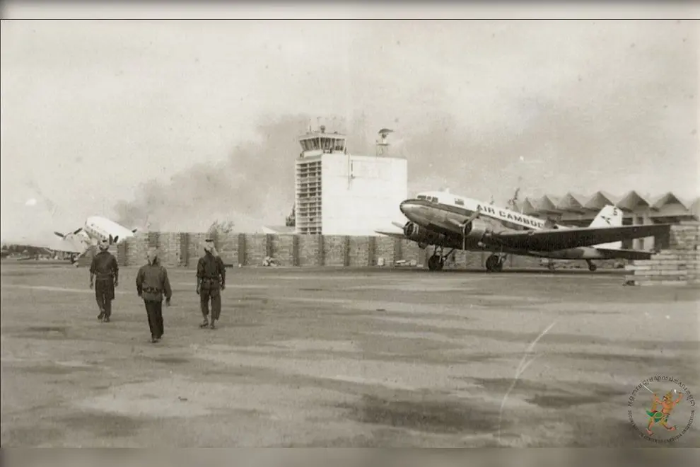 Ретрофото аэропортов мира. Международный аэропорт Пномпень  История,Авиация