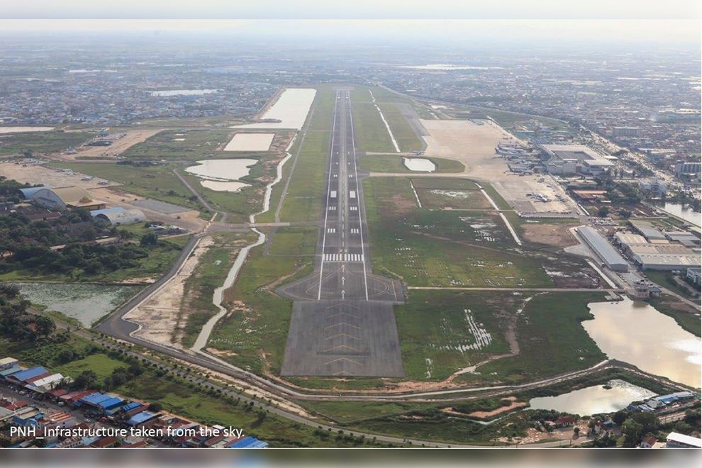 The site features a 3,000 metre concrete runway, and has served as a major gateway to the Kingdom since the 1950s. - Phniom Penh Post/ANN