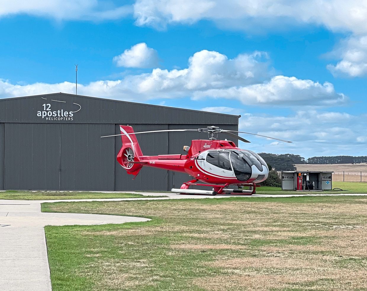 A helicopter ride is a great way to view the Twelve Apostles formations.