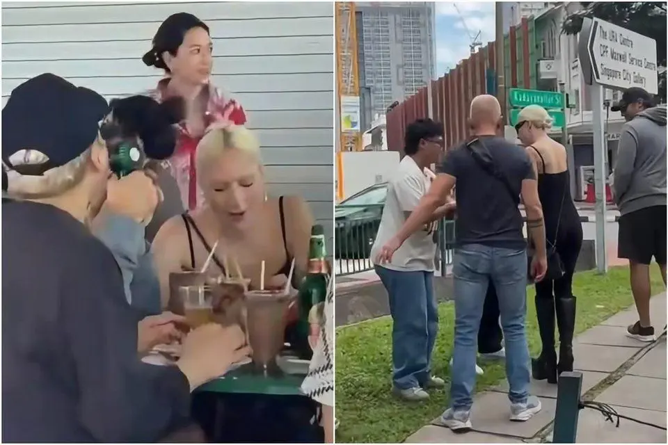 American pop star Lady Gaga spices things up at Singapore's Maxwell Food Centre | The Star