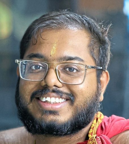 Maheshwara says the temple has been serving meals for 48 weeks every year.