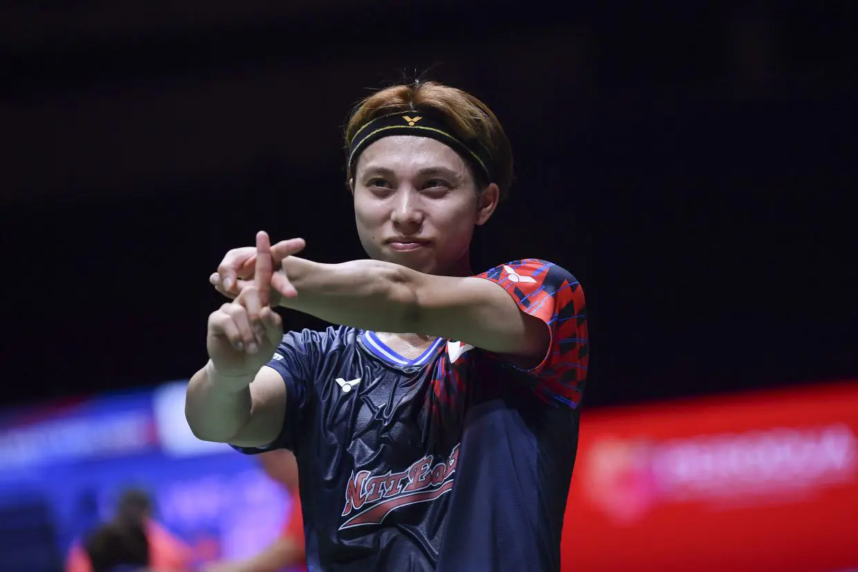 Badminton: Naraoka out to end Shifeng's good run in Malaysian Masters semis  | The Star