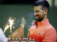 Tennis-Djokovic within two wins of 100th title as he turns 38