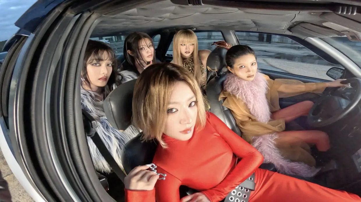 K-pop group I-dle, formerly known as (G)-Idle, revels in new