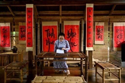 French President Emmanuel Macron is due to visit Hanoi's star attraction, The Temple of Literature. - Photo: Nhac Nguyen