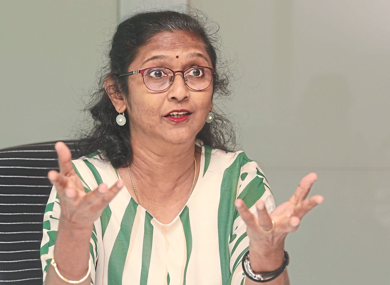 Nallammai believes the takeaway shouldn’t be to entirely avoid using these apps, but rather to not rely solely upon them. — SAMUEL ONG/The Star
