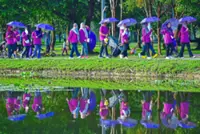 Walk A Payung in support of SLE patients