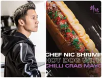 HK star Nicholas Tse launches chilli crab mayo hot dog for JJ Lin’s concert