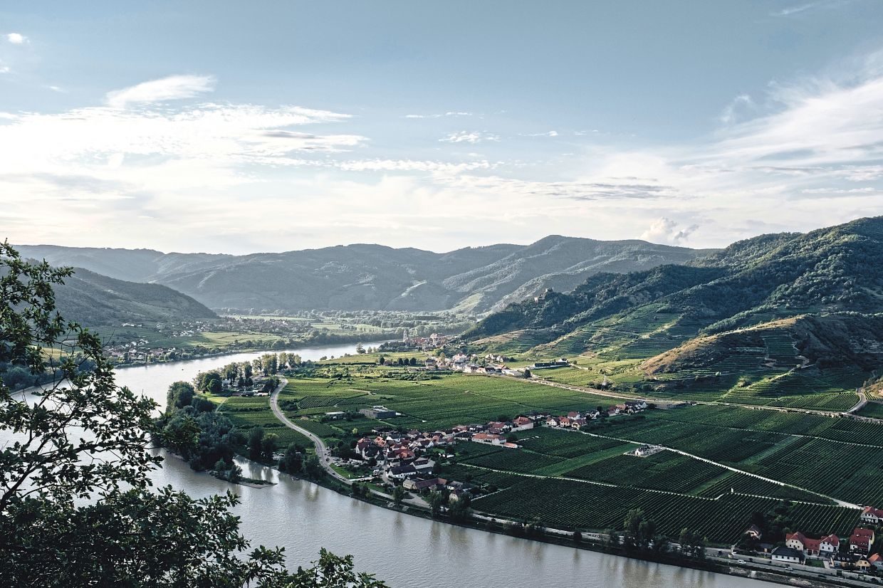 Wachau valley is along the Danube river and is a great place for wine touring. — Unsplash