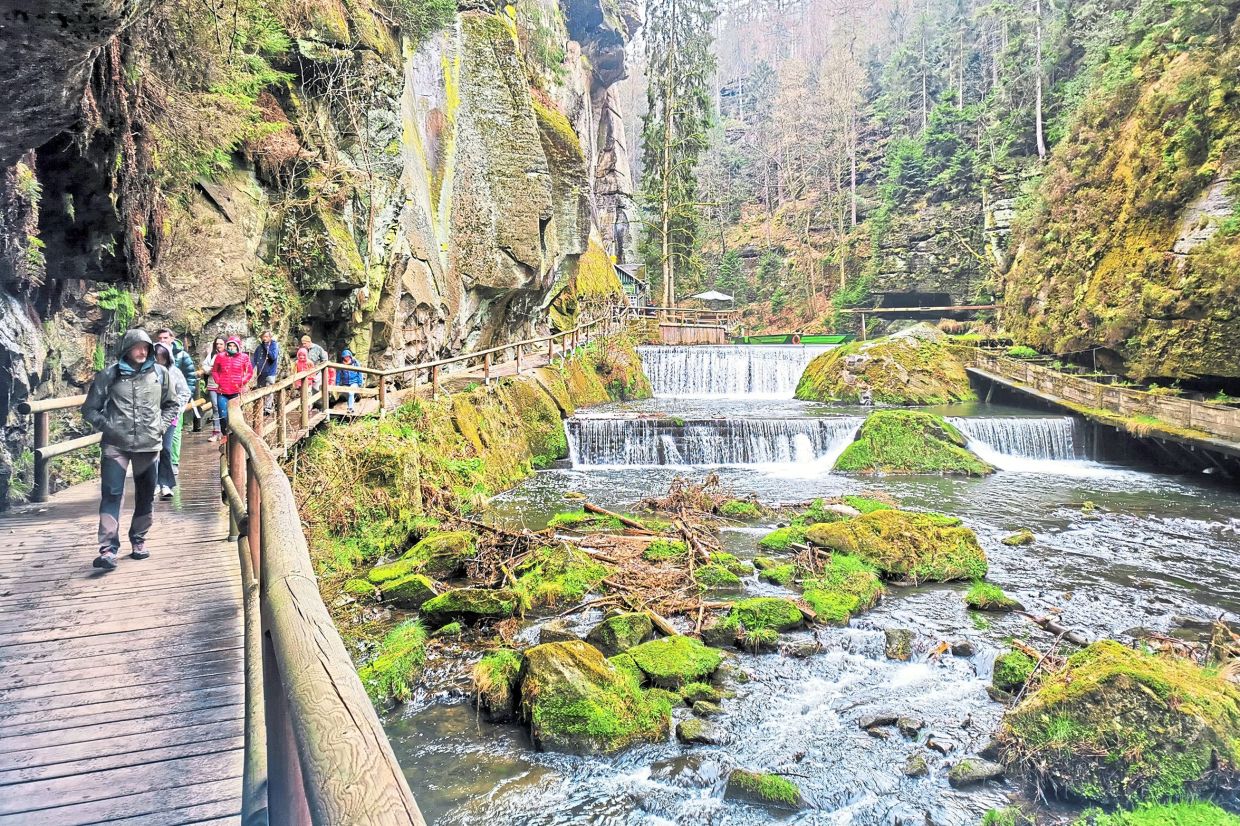 There's plenty to explore at the Bohemian Switzerland National Park.