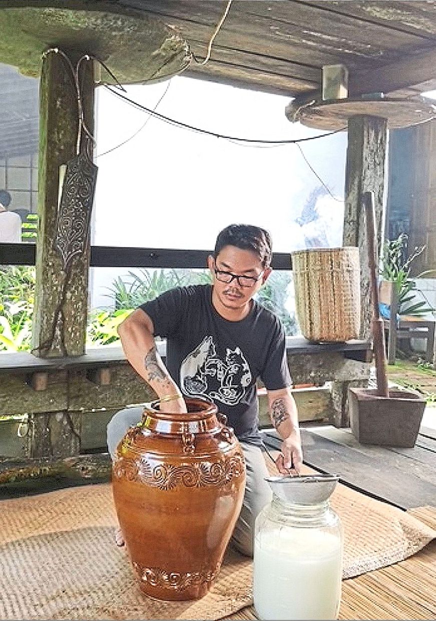 Maynard started making tuak as a hobby before setting up his own label.