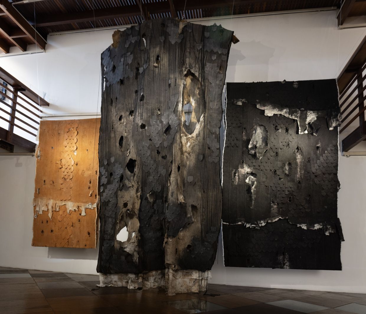 A view of Khabir’s installation artwork from his solo exhibition 'Sukma: Megah, Tundok' at Wei-Ling Gallery, Kuala Lumpur. Photo: Wei-Ling Gallery