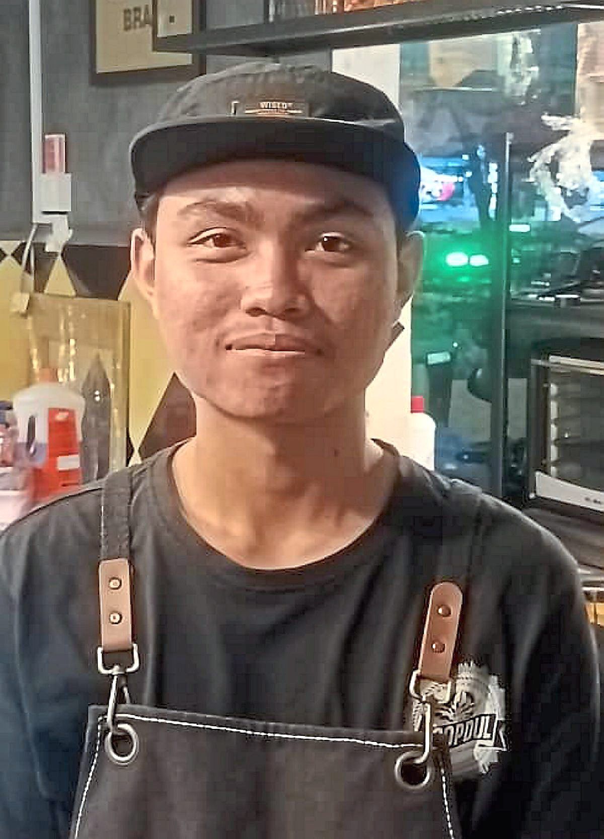 Muhd Aiman says business has slowed down.