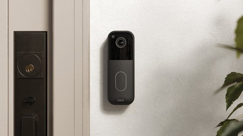Compared with its predecessor, the newest Blink Video Doorbell provides a more expansive 150˚ 'head-to-toe' field of view that should give a fuller preview of guests and package deliveries, according to the company. — Amazon