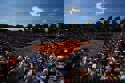 Tennis-Roland Garros bracing for bizarre Saturday as Champions League final looms