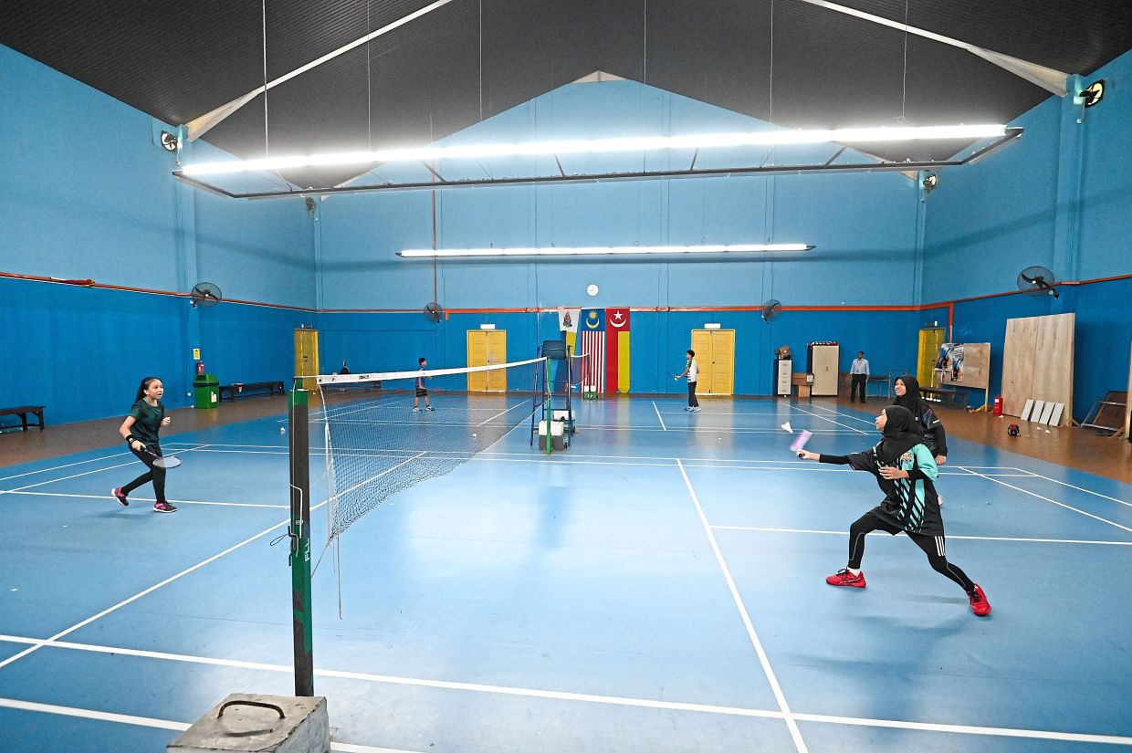 MBPJ’s badminton facility in SS7, Kelana Jaya.