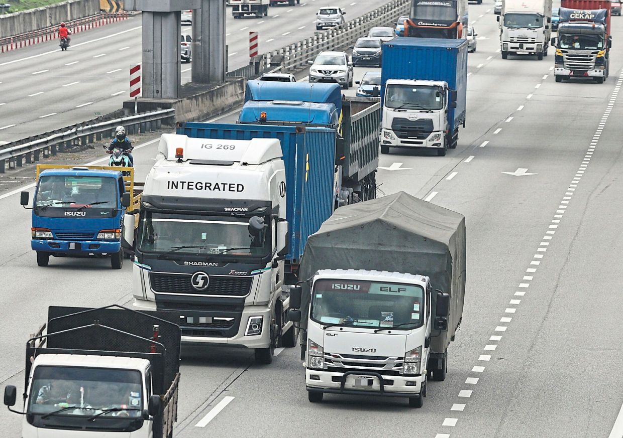 Get enough rest: Based on statistics provided by the police, drivers falling asleep due to fatigue caused over 1,300 fatalities on the road.— AZMAN GHANI/The Star