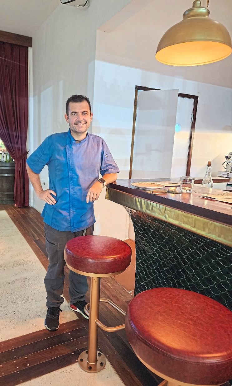 Prats is the creative culinary force behind Barraca, which serves delicious Spanish tapas and paella. — ABIRAMI DURAI/The Star