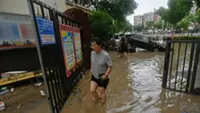 Bad weather and heavy rain impacts thousands of people in China's Yunnan