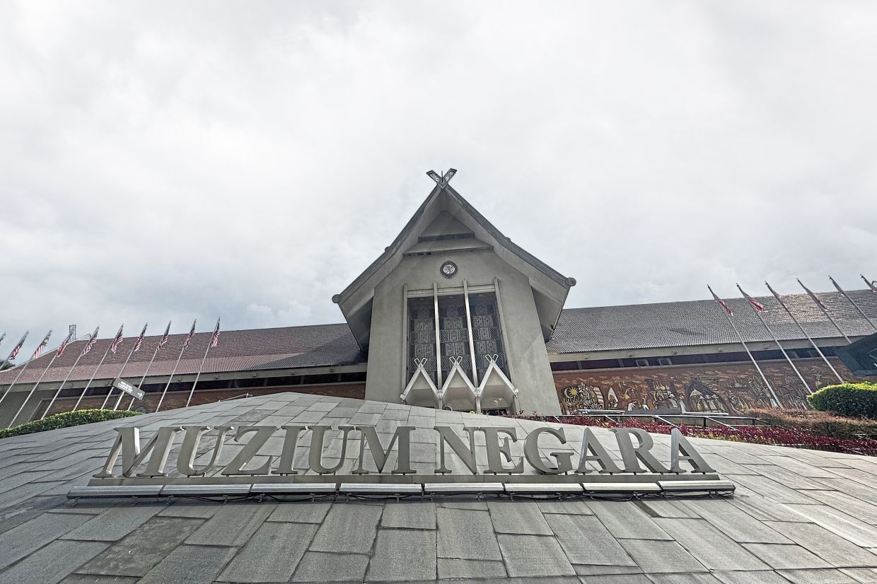 The exterior of Muzium Negara in Kuala Lumpur.