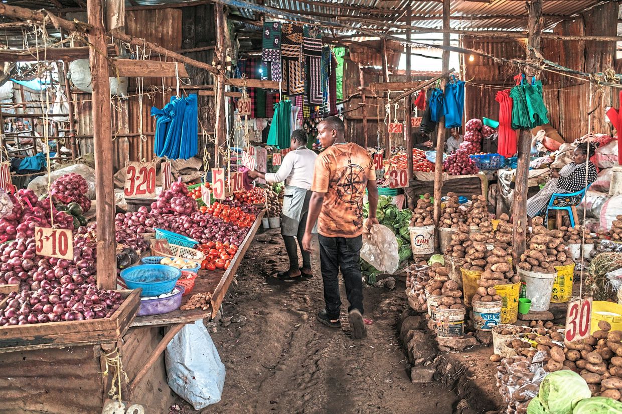 A produce market in Nairobi. — Brian Otieno/The New York Times