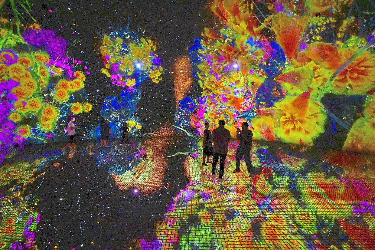 TeamLab is lighting up the world, one city at a time | The Star