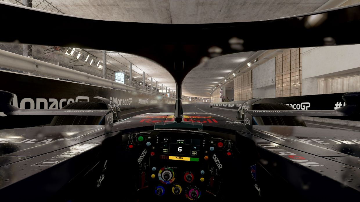The view from the cockpit in F1 24. — Codemasters/Electronic Arts/dpa