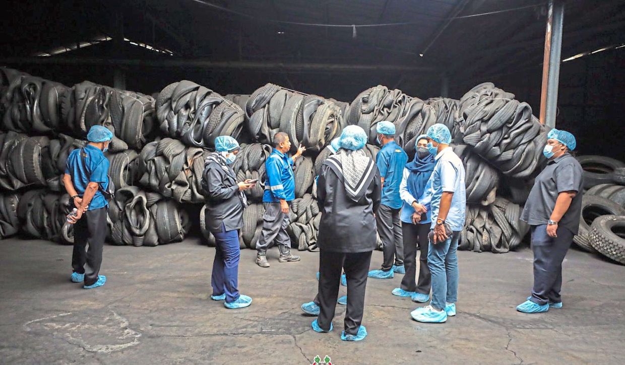 MBI has been visiting companies to expand circular economy projects such as converting old tyre into pyrolysis oil.