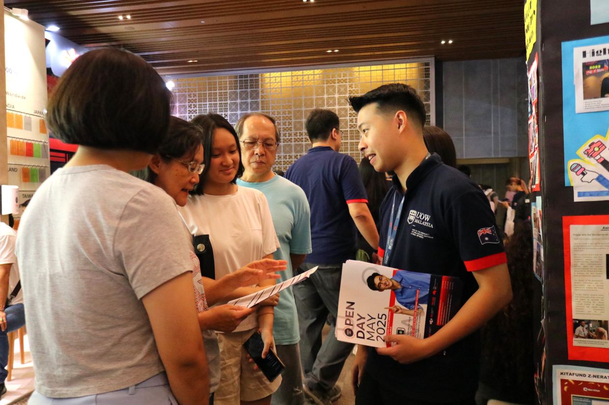 The Open Day presents a good opportunity for prospective students to find out more about various academic pathways.