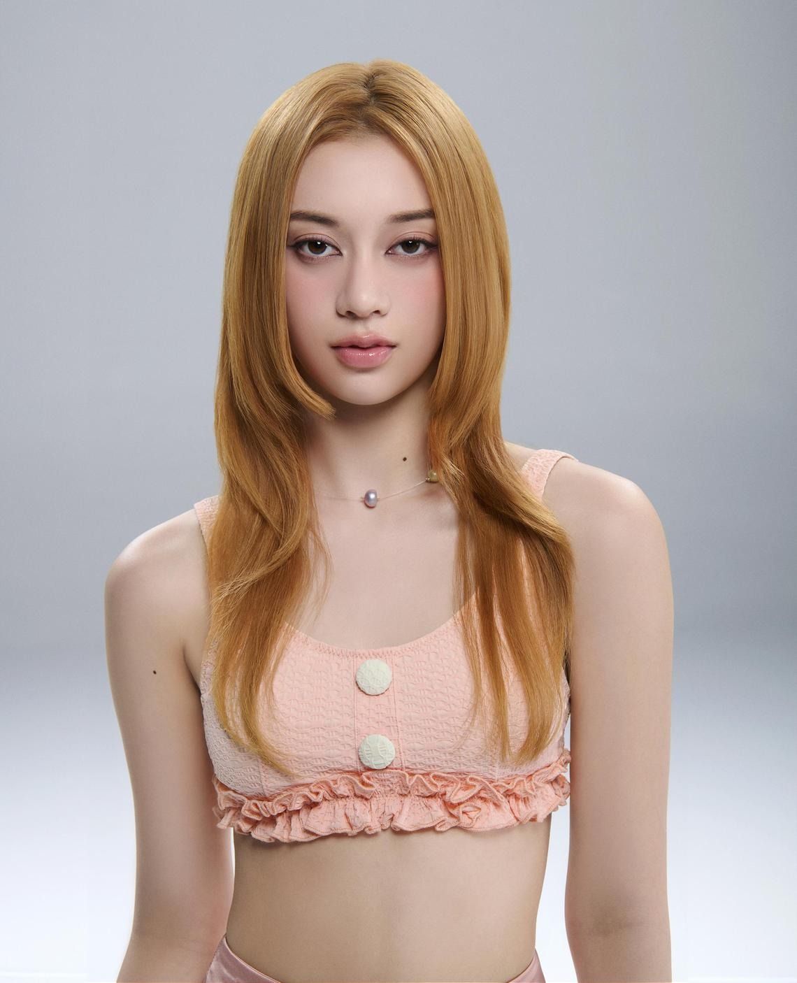 Chinese-American Megan Skiendiel from global girl group Katseye is very close to her Singapore family, especially with her maternal grandmother. -- PHOTO: UNIVERSAL MUSIC via The Straits Times/ANN