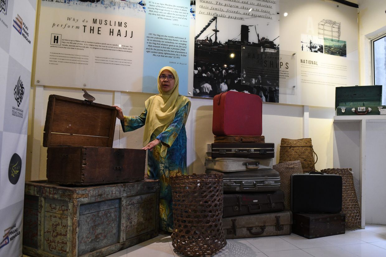 'In 1950, pilgrims requested a dedicated ship for the haj. The first such ship to operate from Penang was the Tyndareus, a former warship that was converted after the end of World War II … with the capacity to carry up to 2,500 passengers,' says Aiza. Photo: Bernama 
