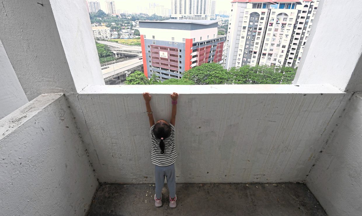 In terms of safety, Mustapha says balconies made of solid walls are generally harder to climb compared to those with railings.