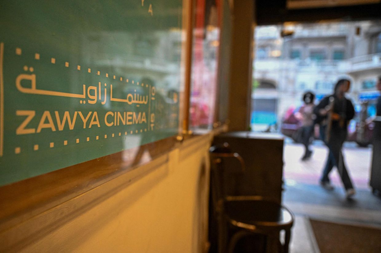 In the heart of Cairo, a small cinema has for over a decade offered a unique space for independent film in a country whose industry is largely dominated by commercial considerations. Photo: AFP 