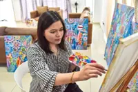 Teen embraces heritage through art