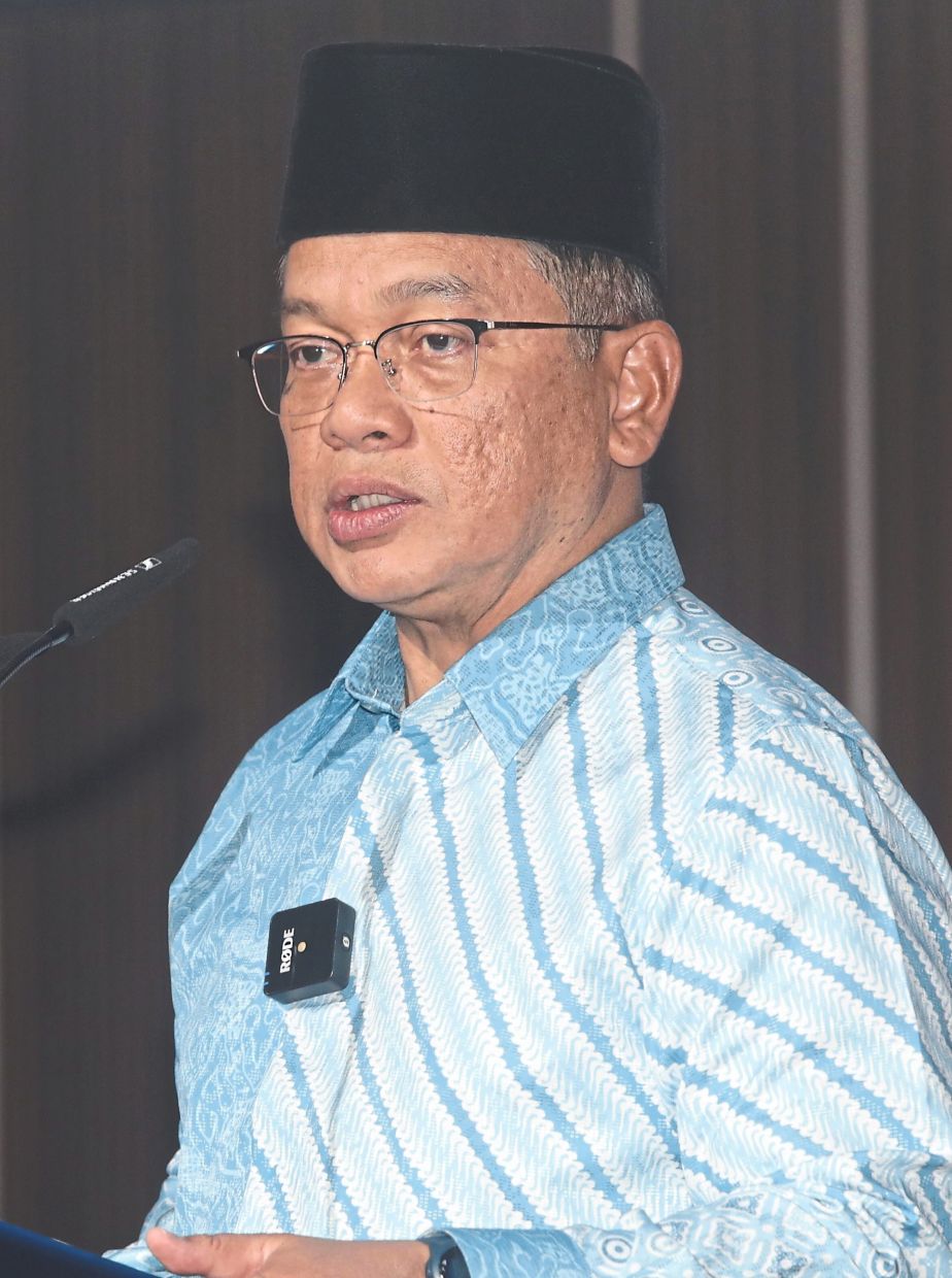 Religious Affairs Minister Datuk Setia Dr.Haji Mohd Na’im Haji Mokhtar. —SAMUEL ONG/The Star