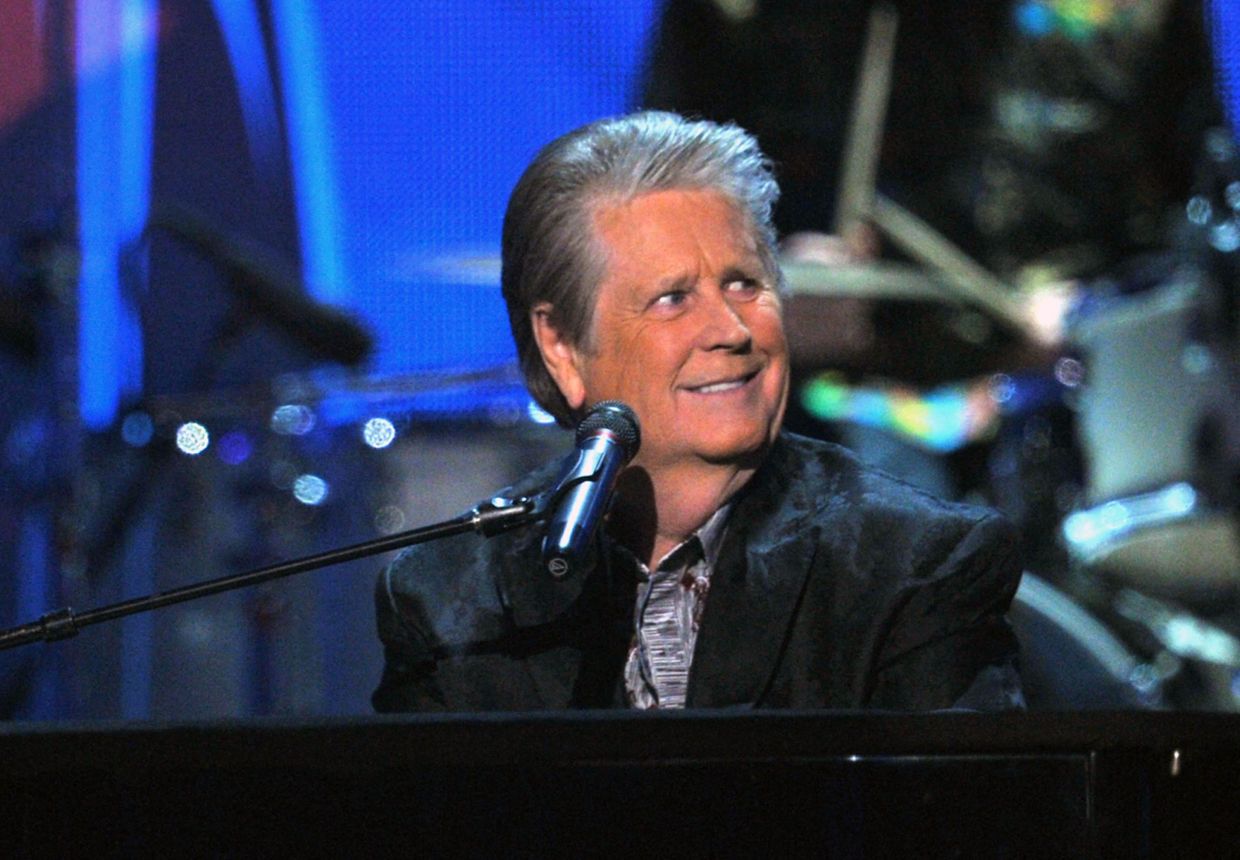 Brian Wilson of The Beach Boys performs onstage at the 54th Annual GRAMMY Awards held at Staples Center in Los Angeles, California, on February 12, 2012. Brian(Photo by KEVIN WINTER / GETTY IMAGES NORTH AMERICA / AFP)