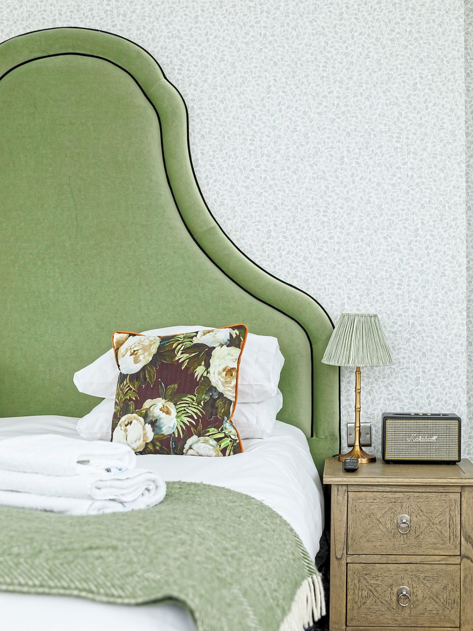 One of the rooms at the Swan Hotel. — SAM BUSH/The New York Times