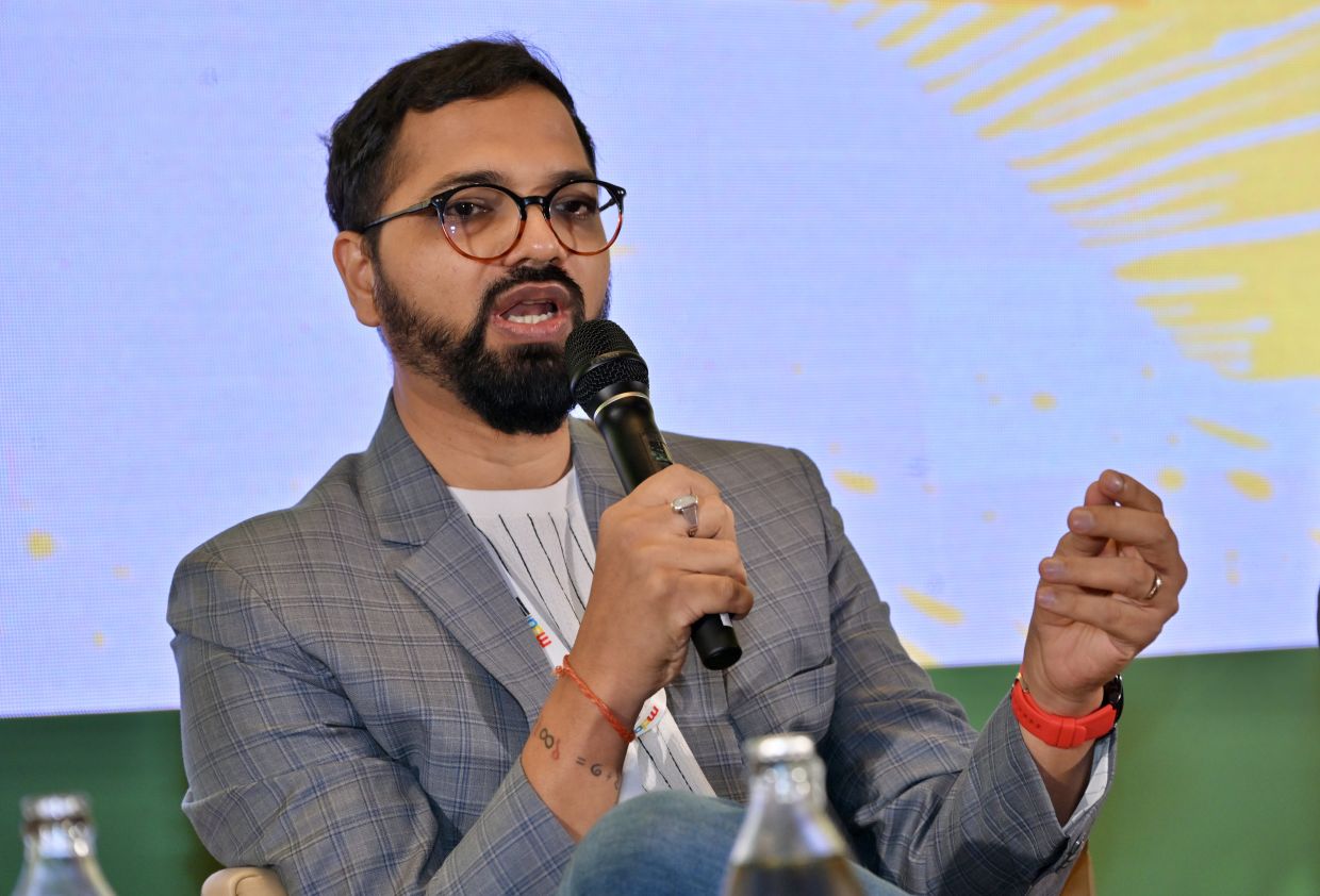 Neeraj says that just a short two years ago, he would not have trusted the accuracy of results obtained from AI. — RAJA FAISAL HISHAN/The Star