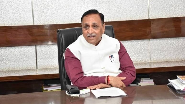 Vijay Rupani, the 16th Chief Minister of Gujarat, was in office from August 2016 to September 2021. - File pic