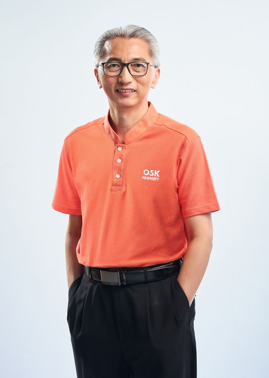 OSK Property CeO Ong Ghee Bin.