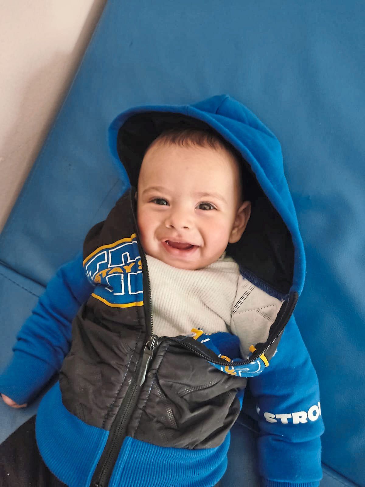 In an image provided by family, Jihad Barda, born in Gaza in October 2023. —Nour Barda via The New York Times