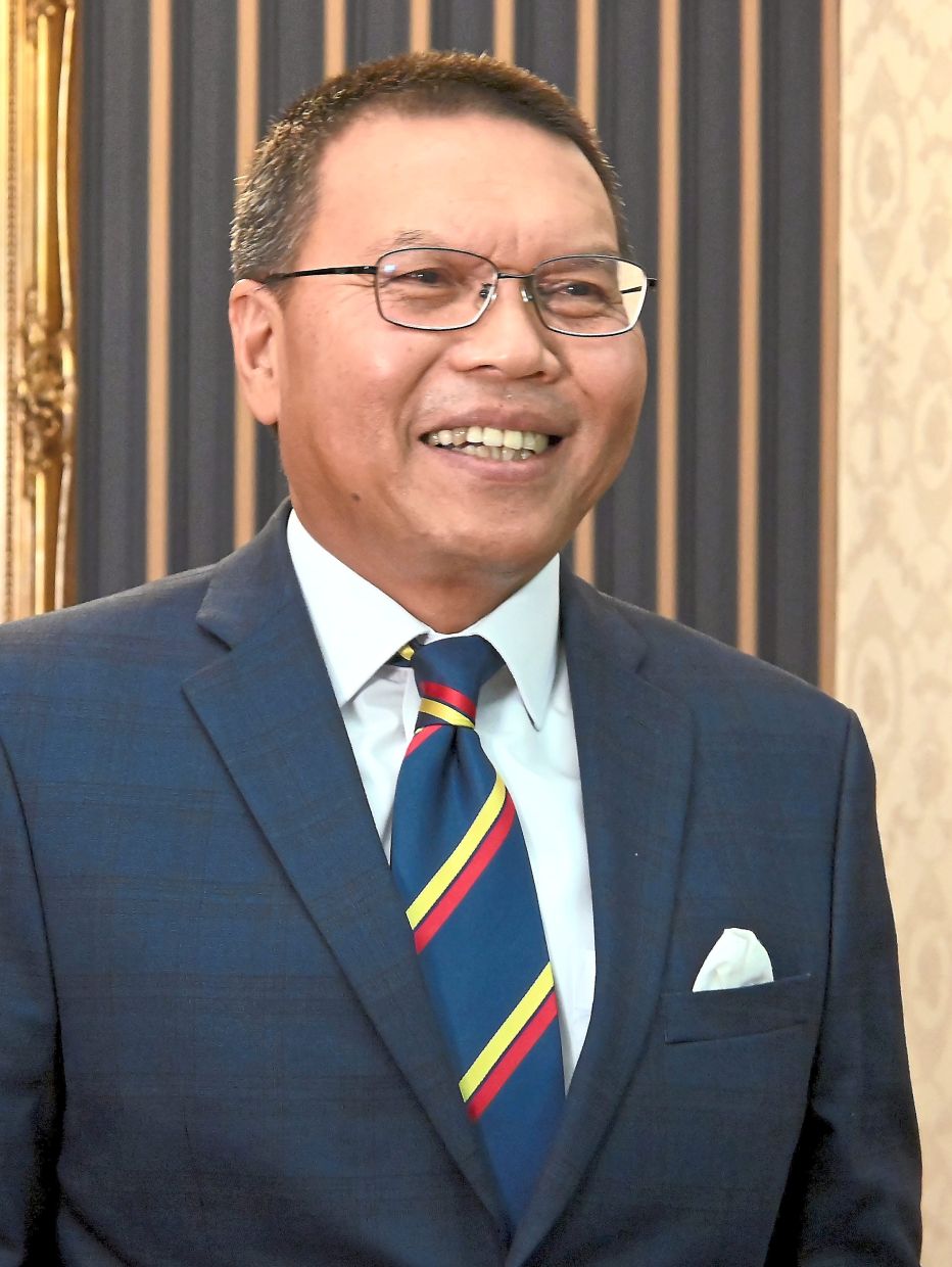 'I am a pensioner who has been pulled out of retirement and given such an important job. I am touched,' says Shahrul Ikram. -- Photo from Wisma Putra