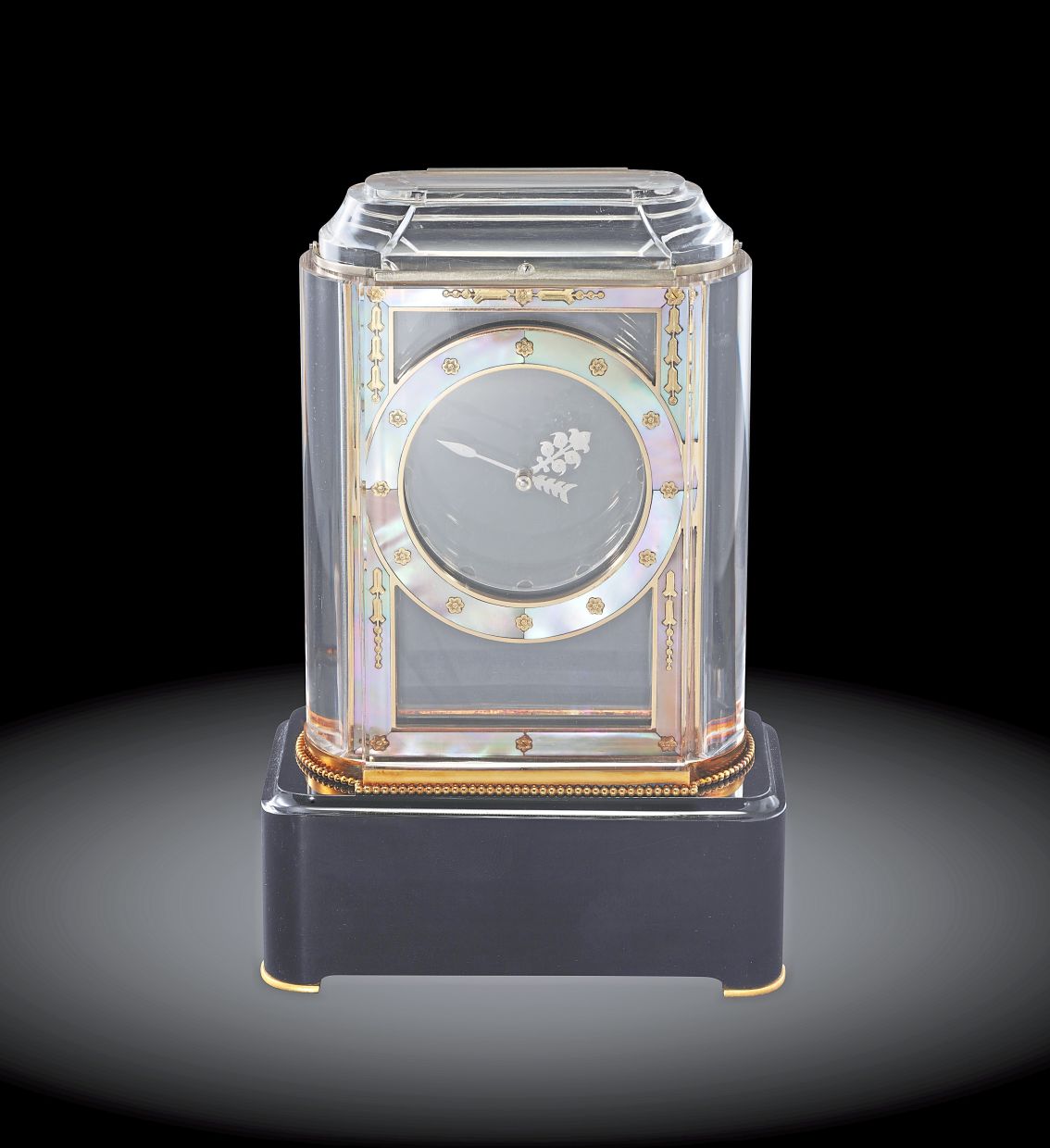 Cartier’s 1925 Modèle A Mystery Clock.