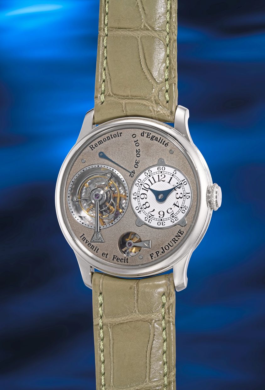 The F.P. Journe Tourbillon Souverain.