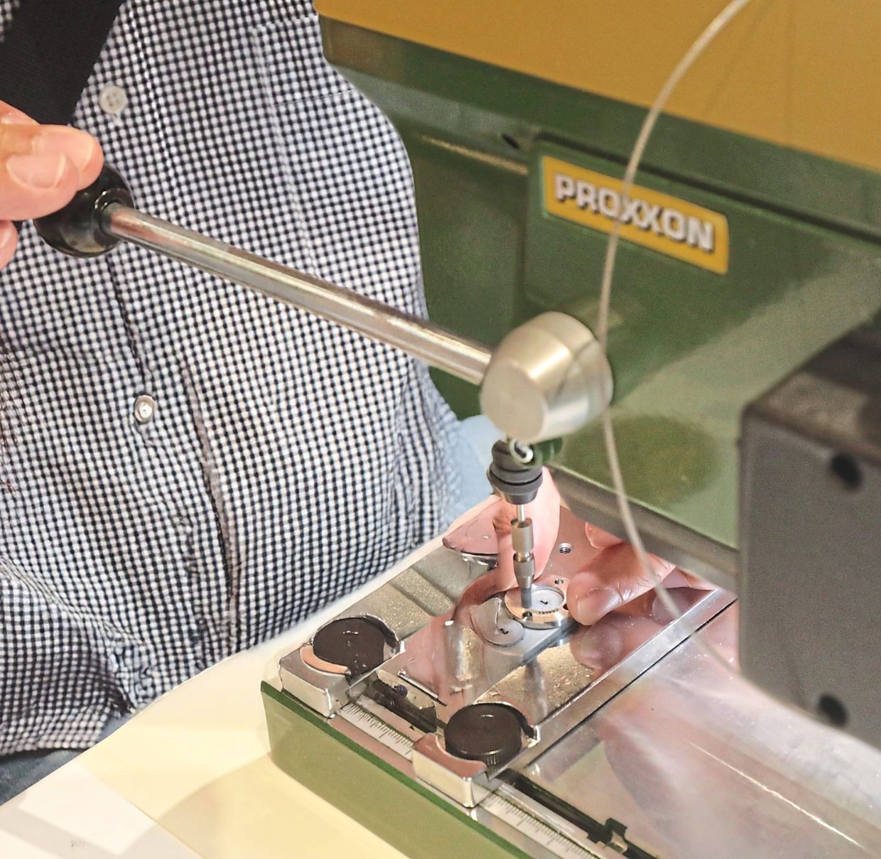 Brushing and polishing of surfaces set a hand-built and in-house movement apart from mass-produced calibres. —SAMUEL ONG/The Star