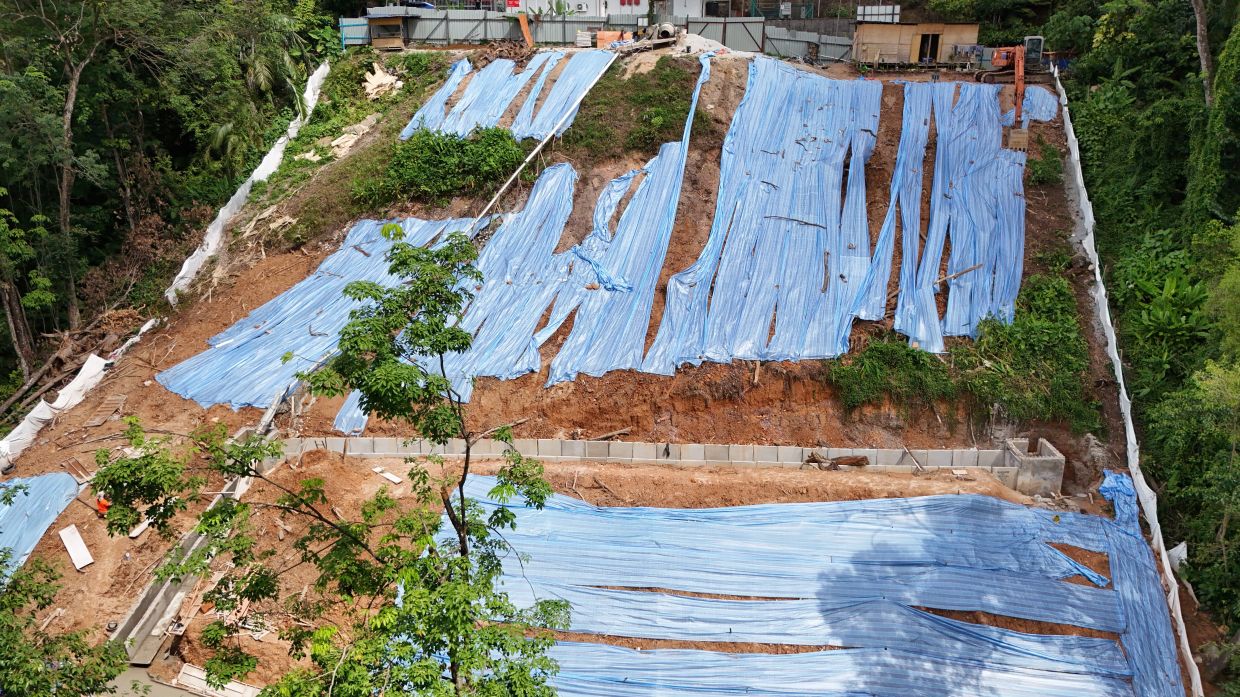 General view of Bukit Gasing bungalows project. — FAIHAN GHANI/The Star