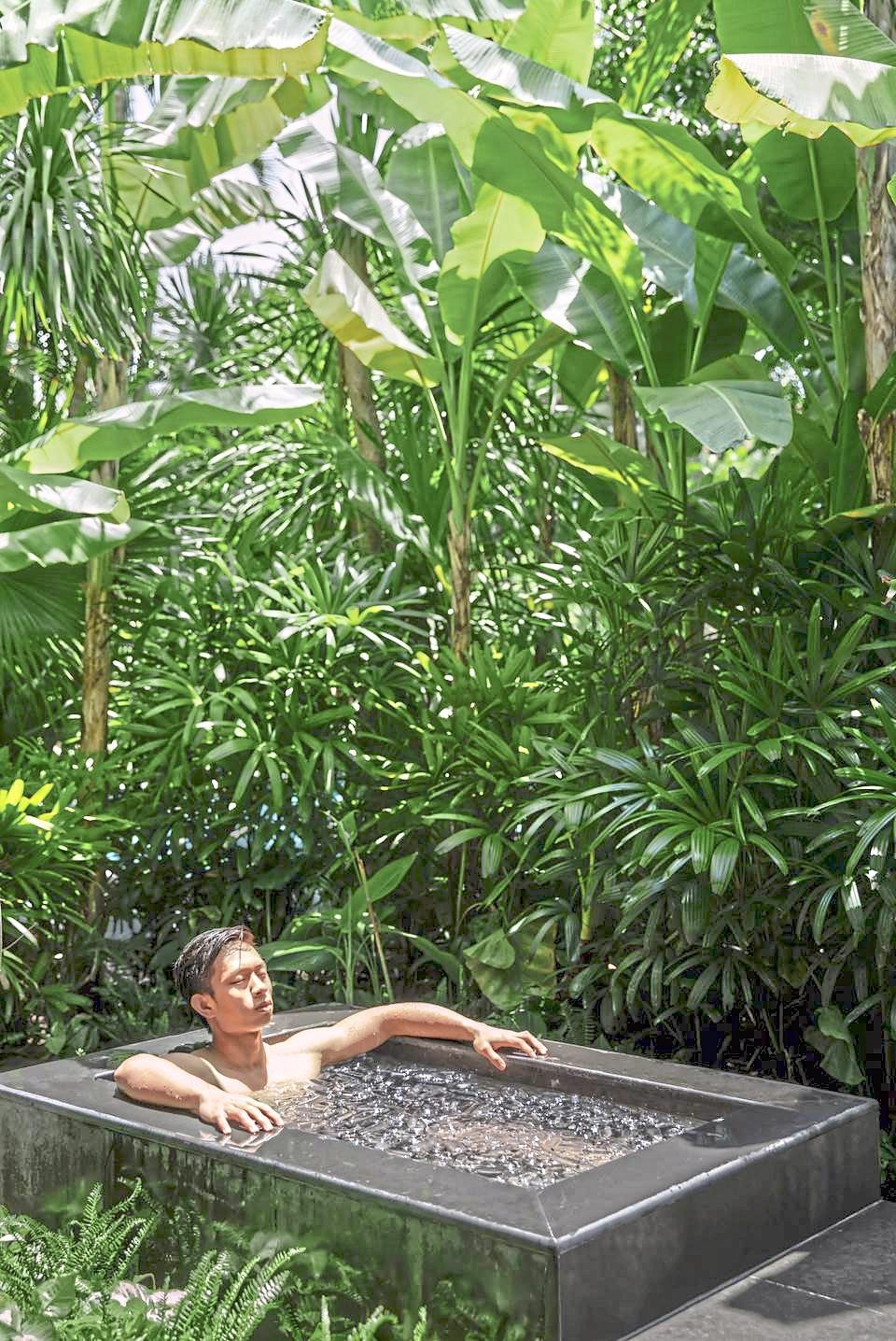 Ice baths are part of a recovery treatment at TIA Wellness Resort in Da Nang. — TIA Wellness Resort
