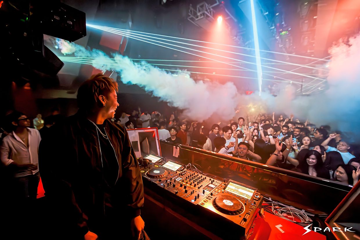 Electrifying vibes at the Spark Club.